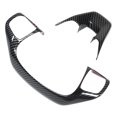 thumbnail image 4 of Steering Wheel Decaration, Carbon Fiber Style Lightweight Stylish Wearproof Steering Wheel Cover Trim  For Pickup, 4 of 8