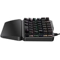 thumbnail image 4 of HXSJ J100 Teclado profesional para juegos de una sola mano de 35 teclas con reemplazo con HXSJ Teclado, 4 of 6