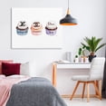 thumbnail image 2 of Stupell Industries Chic Fashion Cupcake Trio Canvas Wall Art design by Amanda Greenwood, 24 x 30, 2 of 7