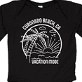 thumbnail image 4 of Inktastic Summer Vacation Mode Coronado Beach California Boys or Girls Long Sleeve Baby Bodysuit, 4 of 5