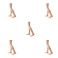 thumbnail image 2 of Qarigey 1 par de calcetines por encima de la rodilla de 52 cm para mujer, calcetín cálido elástico JK, botas, medias, medias hasta el muslo para Type5 NO5 Qarigey CBP391999, 2 of 5