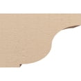 thumbnail image 3 of 6"W x 18"D x 12"H Classic Van Buren Rough Cedar Woodgrain TimberThane Corbel, Primed Tan, 3 of 6