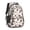 Football Shadow Brown, variant on Football Shadow Brown Pattern Cute School Backpack Bag with Padded Back and Adjustable Shoulder Straps 16.9 X 12.6 X 5.9 Inches