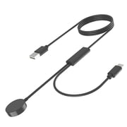 2 in 1 5V 1A PD Type-C Charging Cable for Fossil Gen 6/Gen 5/Gen 4 Venture Smart Watch