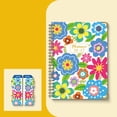thumbnail image 2 of Tuvgenk Spiral Notebook A5 Multicolor Floral Notebook Flower Planner Work and Exercise Schedule Book No Bleed Travel Diary, 2 of 7