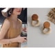 thumbnail image 3 of Pendientes para mujer, regalos para mujer, nuevos pendientes grandes de resina de moda para mujer, pendientes de madera, joyería, pendientes de moda., 3 of 5