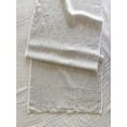 thumbnail image 2 of So Soft Linen Table Runner Chambray Blue Pinstripe, 2 of 12