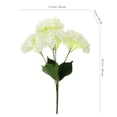 thumbnail image 2 of ColoMX Flores de hortensia simulada Flores de hortensias hortensias artificiales, 2 of 7