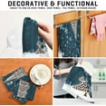 thumbnail image 6 of Coolnut Christmas Tree Kitchen Dish Towel Set,Drying Kitchen Towels Tea Towels Gift Set for Drying Cleaning Cooking Baking 6Pcs, 6 of 6