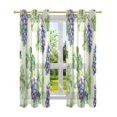 thumbnail image 7 of Yayeee Window Curtains Set of 2 for Living Room Light Filtering 63"x42", Grape Leaves Pattern, 7 of 7