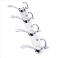 thumbnail image 4 of Perchero de Pared con Doble Gancho Spptty Organizador de Ropa Acero Inoxidable 4 Ganchos, 4 of 7