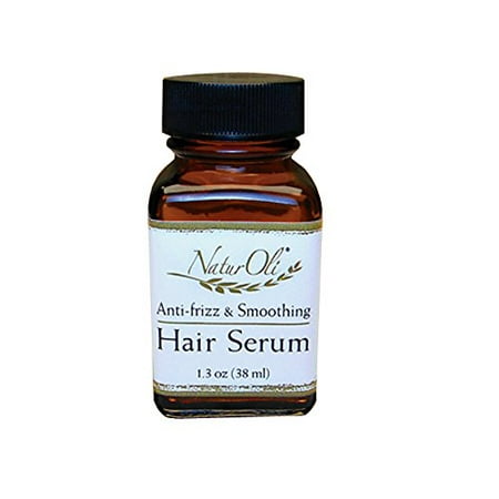 NaturOli's Natural Hair Serum w/ Argan Oil - Anti-Frizz, Leave-in Detangler and Conditioner