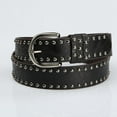 thumbnail image 3 of Ceinture Étroite Durable pour Jeans pour Filles Noire, 3 of 10