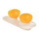 thumbnail image 3 of Tazón de comida para perros y gatos, estación de alimentación inclinada elevada de 15  degree, plato ajustable para gatos, tazón de alimentación para Amarillo 2 Yinane comedero elevado para gatos, 3 of 8