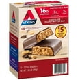 thumbnail image 3 of Atkins Chocolate Peanut Butter Meal Bars, High Fiber, 16G of Protein 15 Ct., 3 of 8