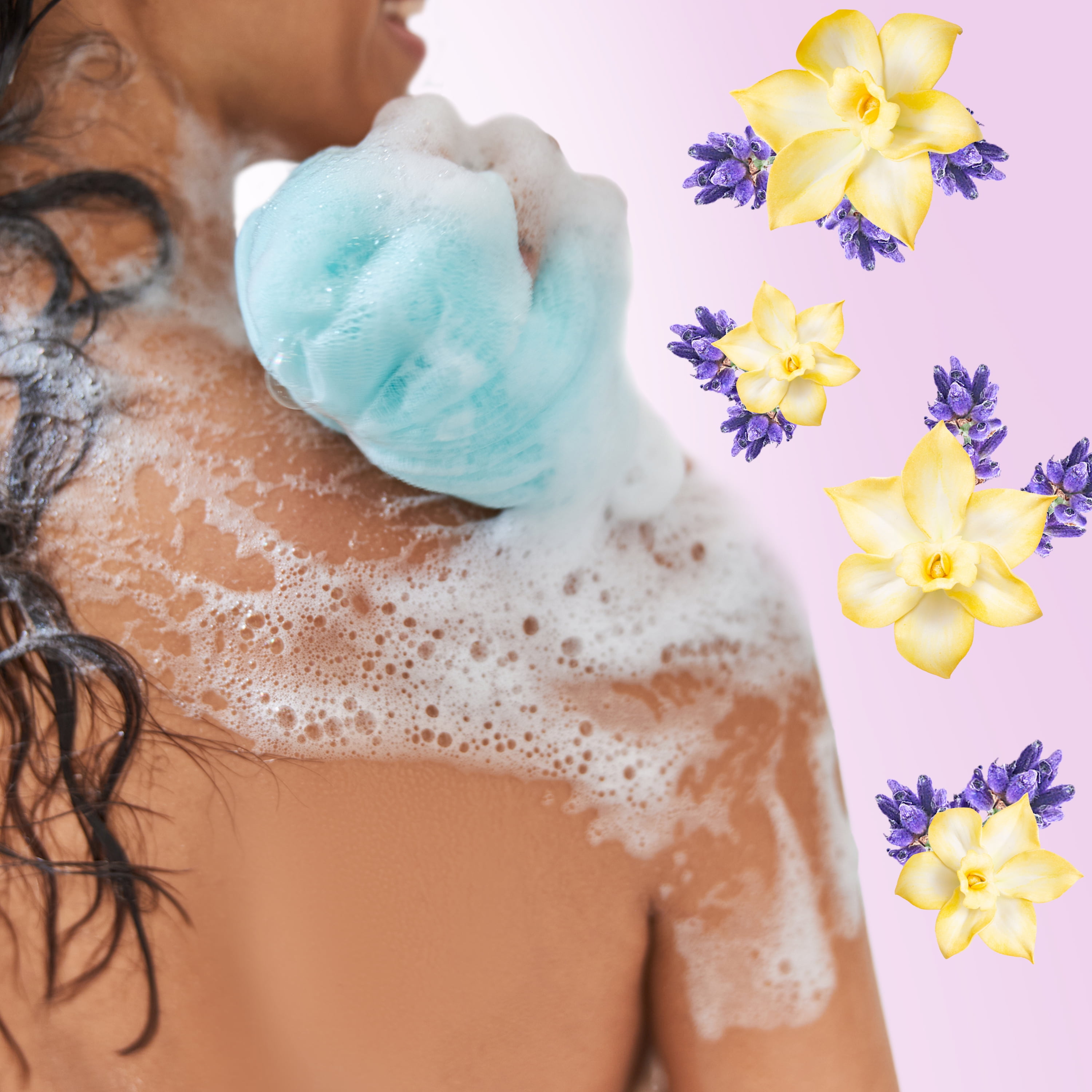 Bodycology 2-in-1 Body Wash & Bubble Bath, Lavender Vanilla, 16 fl oz