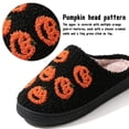 thumbnail image 5 of BERANMEY Halloween Slippers for Women Perfect Soft Plush Comfy Warm Slip-On Cute Womens Slippers Indoor Fluffy House Slippers for Women and Men Non-slip Fuzzy Flat Slides, 5 of 10