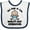 White and Navy, variant on Inktastic Worlds Best Engineer Dad Boys Baby Bib