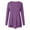 Purple, variant on Paiwinds Women's Tops Long Sleeve Loose O-Neck A Line Blouse, Casual Loose T Shirts Long Sleeve Tunic Tops Beige S