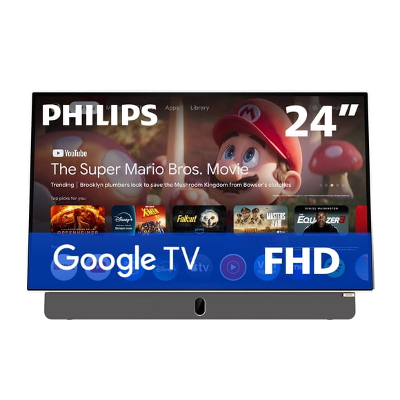 TV Philips Portátil 24 Pulgadas Google FHD LED 24PFS5675G/F8