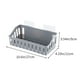 thumbnail image 3 of Bathroom Shower Shelf Hanging Organizer | No-Drill Mount | Plastic Storage Basket for Shampoo & Toiletries | Rotating Easy Access | Fits 27x11x9cm | White/Coffee/Gray | 1pc, 3 of 6