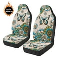 thumbnail image 3 of Uorisanigo Car Front Seat Covers, Mandala Butterfly Bucket Seat Cover Protection for Cars, 2 Pcs, Soft Car Seats Cover Set and Accessories for Auto Trucks Van SUV, 3 of 7
