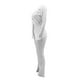 thumbnail image 5 of SAYOO Office Lady Traje de 2 piezas Slim Fit Color sólido Mujeres Blazer y conjunto de pantalones de trabajo para ropa casual Fiesta de negocios SAYOO  Moda, 5 of 7