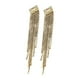 thumbnail image 1 of Pendientes de diamantes de imitación Sunnimix para mujer oro, 1 of 7
