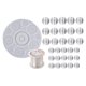 thumbnail image 1 of 1 set Silicone Wind Chime Colgante Molde DIY Molde manual Crystal Epoxy Molde, 1 of 5