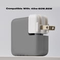 thumbnail image 2 of 2 adaptadores de pared Mac AC con cabeza de pato, cargador de pared de EE. UU., cable de CA estándar, 2 of 4