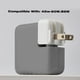 thumbnail image 2 of 2 adaptadores de pared Mac AC con cabeza de pato, cargador de pared de EE. UU., cable de CA estándar, 2 of 4