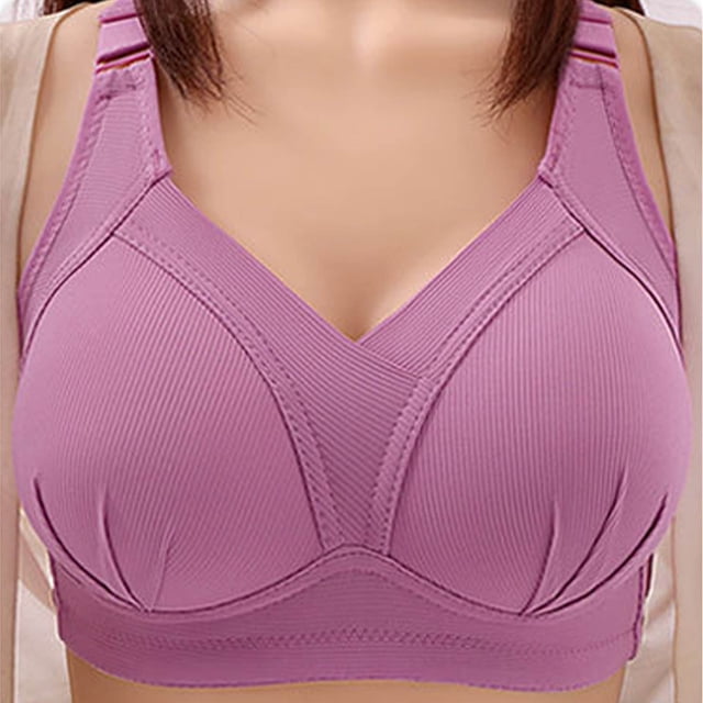 Full Figure Support Bra for Everyday Comfort with Seamless Wireless Design Side Coverage Lift and Allseason Everyday Wear