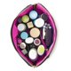 thumbnail image 2 of Bolsa de maquillaje KUSSHI lavable de viaje con organizador de brochas negra, 2 of 6