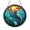 Acrylic 3.5 Inch, variant on Tusked Walrus Ocean Suncatcher Vibrant Item Hanging Present Round Decor