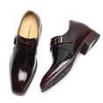 thumbnail image 5 of CMR CHAMARIPA Men's Height Increasing Monk Elevator Dress Shoes For Men Calfskin Leather 8CM / 3.15 Inches, 5 of 5