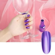 TIMIFIS nail polih 2PC New Mirror Gel Nail Polish 18 ML Non-Irritating-Drying Metal Color Nail Polish kitchen gadgets Kitchen Gadgets