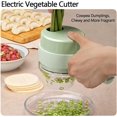 thumbnail image 4 of Cortador de verduras eléctrico, cortador de verduras y alimentos, cubo multifunción con batería, cortador de verduras y cebolla (hy), 4 of 5