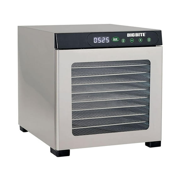 LEM Products BigBite 10 Tray Stainless Steel Dehydrator