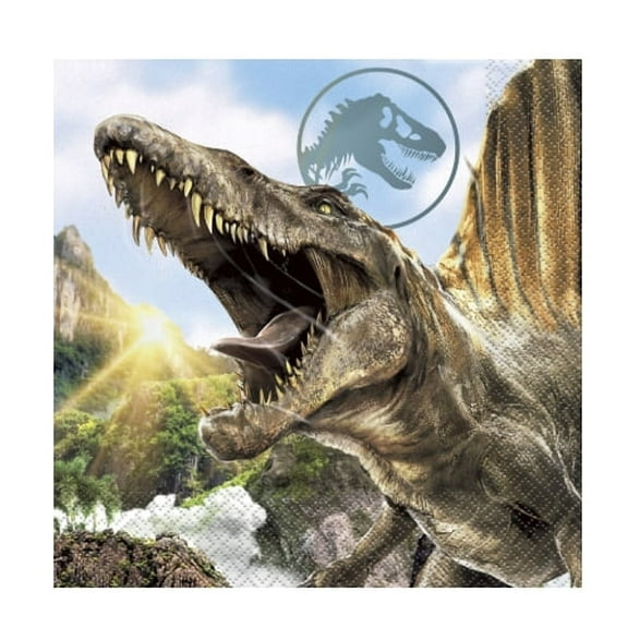 Jurassic World 4 16ct Paper Party Lunch Napkins