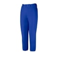 thumbnail image 1 of Pantalón de softball Mizuno Select con cinturón para mujer, color azul real, talla XL, 1 of 6