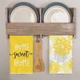 thumbnail image 4 of Yellow Home Sweet Home Boho Kitchen Towels Dish Towels, 18x26 Inch Summer Decoration Hand Towels Set of 2, 4 of 6