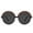 Black, variant on Lumistal Round Frame Sunglasses Retro Vintage Sun Glasses UV Protection Fashionable Lightweight Sun Glasses Photography Party Decoration Cute Sunglasses for Under 9 Years Old Blue One Size