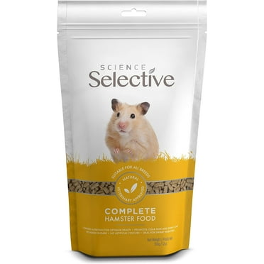 Science Selective Complete Hamster Food Natural Veterinary Approved 12-Ounce