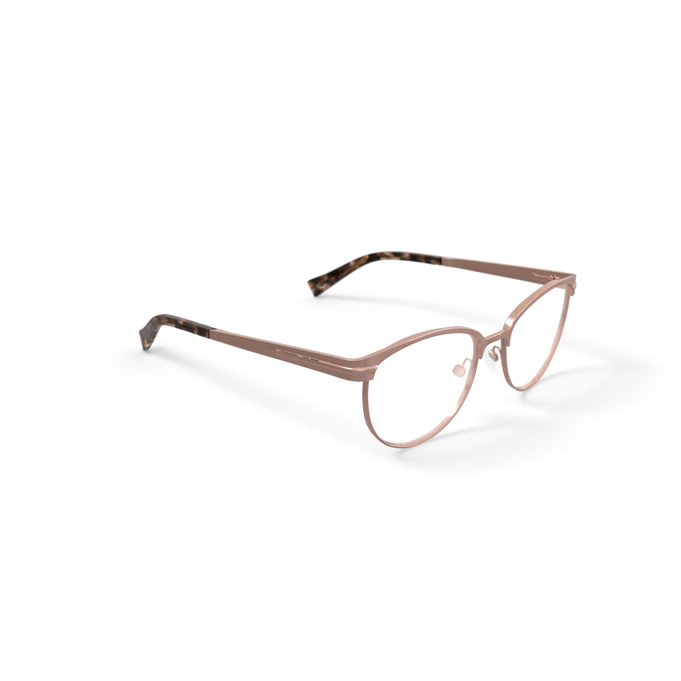 Oscar Women's OSL736 Prescription Eyeglasses with Case, Gold