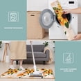 thumbnail image 6 of Beige Sunflower Letter Pattern Kitchen Rugs Sets Of 3,Kitchen Runner Rugs Non Skid Washable,Decorative Kitchen Floor Mats for Kitchen,Sink,Laundry,17"x30"+ 17"x47" + 17"x59", 6 of 6