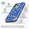 thumbnail image 4 of Royal Blue Terrazzo Custom - iPhone 15 Pro Max Case,iPhone 16 Pro Max, 4 of 8