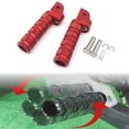 thumbnail image 3 of Rearset reposapiés Pedales para rojo Baoblaze Reposapiés de pie delantero trasero, 3 of 8