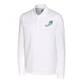 thumbnail image 2 of Men's Cutter & Buck White NDSU Bison Vintage Advantage Pique Tri-Blend DryTec Long Sleeve Polo, 2 of 3