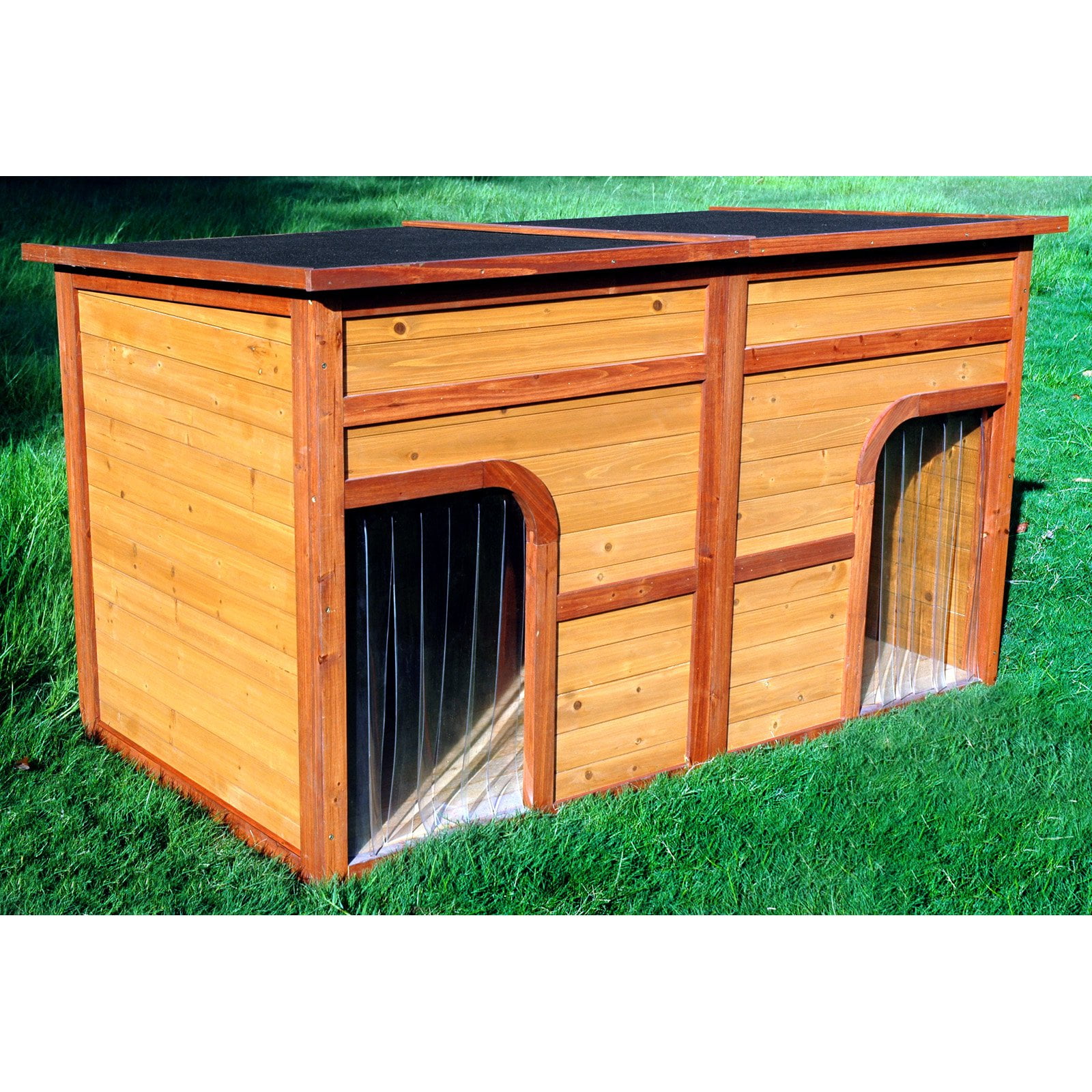 Merry Products Flat Top Duplex Dog House