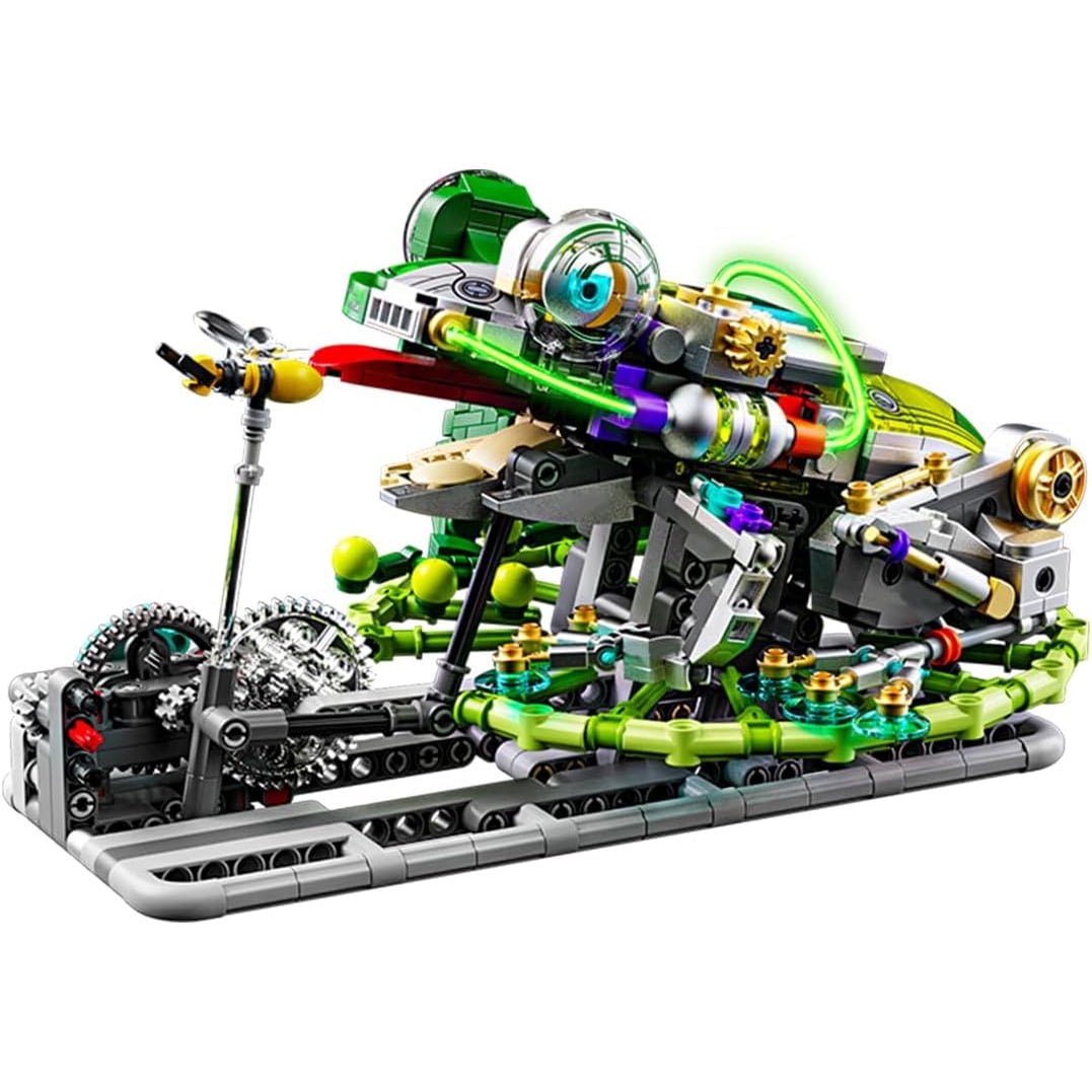 GZBrick Panda Street Scene Building Sets Openable Taiyaki Shop for